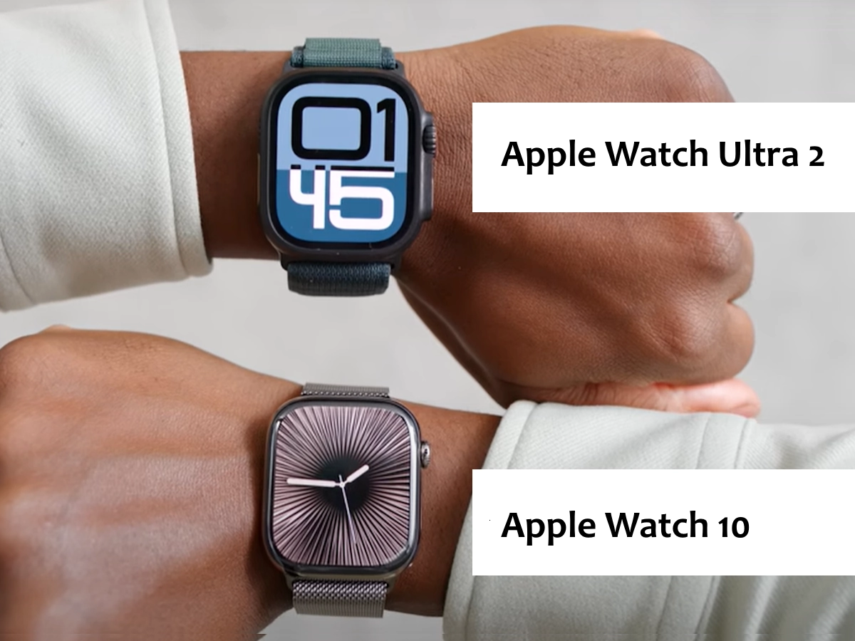 Apple Watch 10 vs Ultra 2 van ze