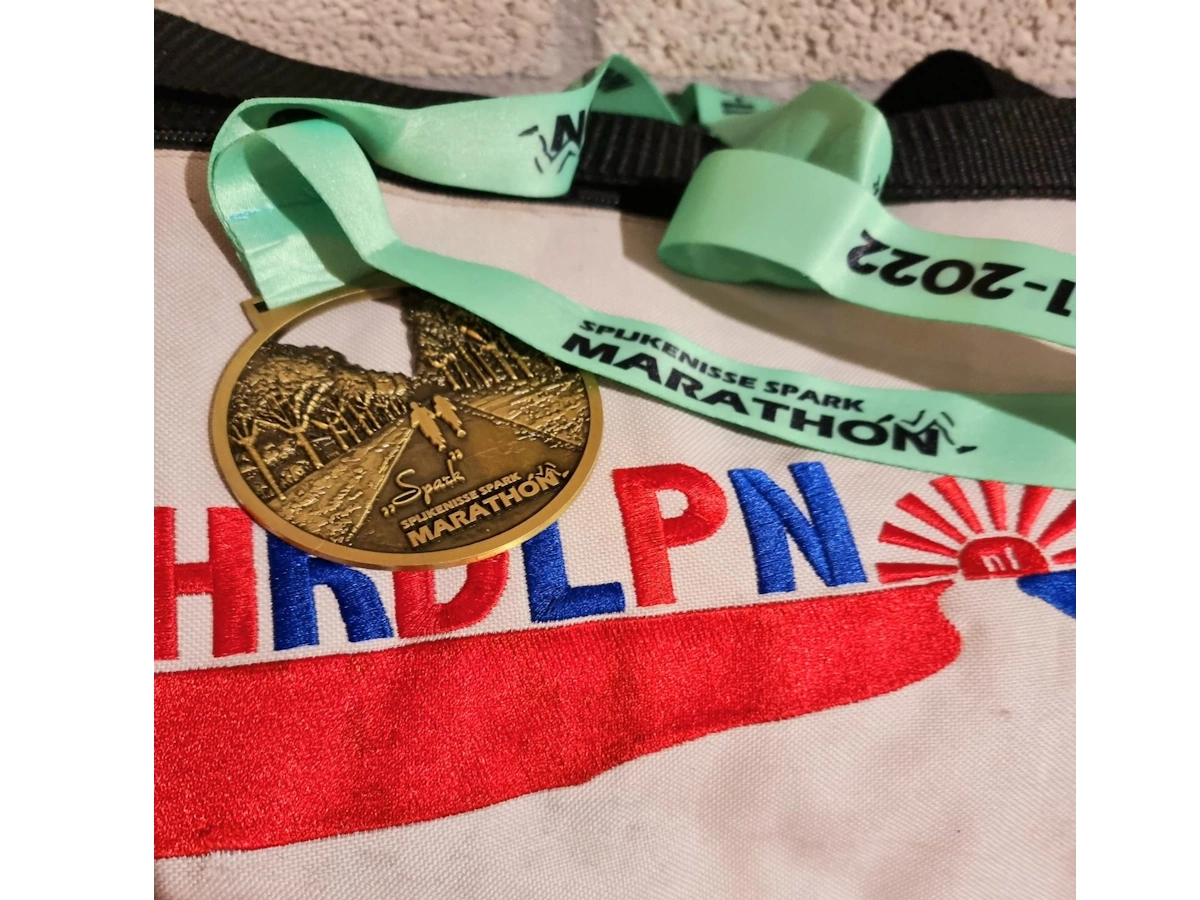 Marathon Spijkenisse medaille