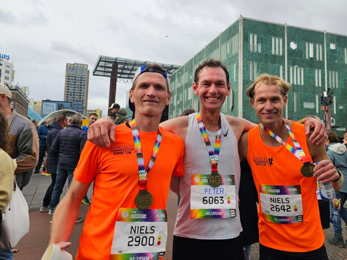 Sub 3 hardlopers in Eindhoven