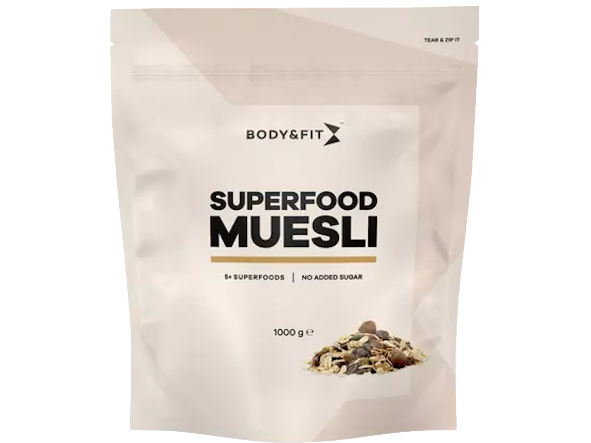 Superfood muesli hardlopen