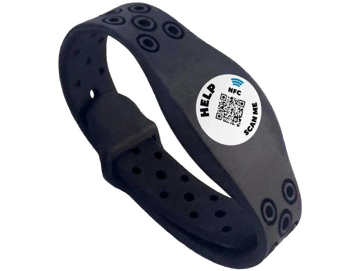 Nood Icescan SOS armband voor veiligheid